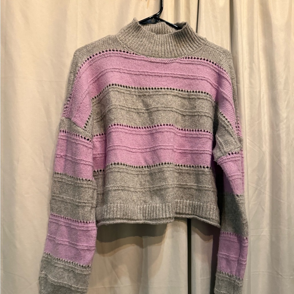 Love Knits Women's cropped Sweater XL